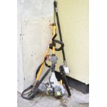 Petrol driven strimmer with hedge trimmer attachment Condition: