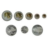 Coins - Modern Canadian limited edition coinage comprising: 2014 silver Maple Leaf fractional set of