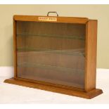 Display case intended for Dinky die cast model cars Condition: