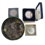 Coins - Charles & Diana silver proof coins (two), and a quantity of other G.B. coinage Condition: