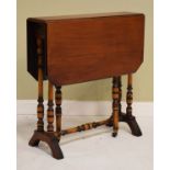 Early 20th Century mahogany and beech Sutherland table Condition: