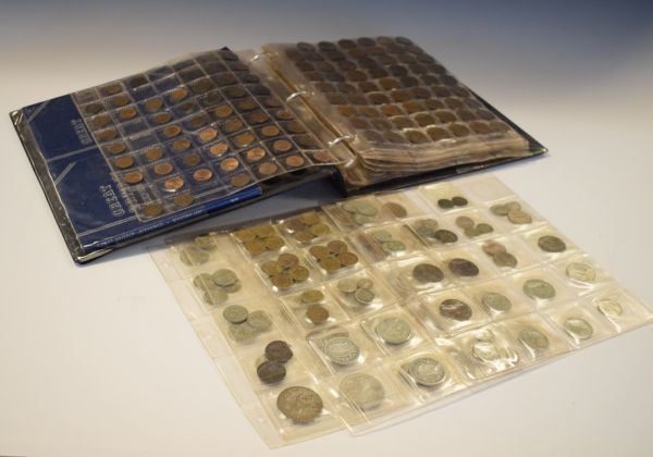 Coins - G.B. Coinage - Mostly 20th Century in an album Condition: