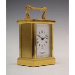 Modern brass cased carriage clock Condition: