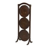 Oak three tier folding cake stand Condition: