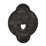 Token bearing script 'All Night Token - Kate's Place - Whisky Row, Prescott' being a United States