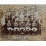 Photograph - Football - Early 20th Century team photo of the 'Elephants Head FC 1913-14', within a