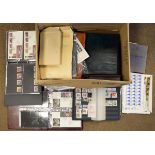 Stamps - Large quantity of stamps and first day covers, in albums, loose and sheets Condition: