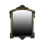 Victorian gilt gesso framed rectangular wall mirror Condition: