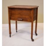 1930's period oak work table Condition: