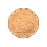 Gold Coins - Elizabeth II proof sovereign, 1982 Condition: