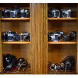 Cameras - Collection of vintage Exakta 35mm cameras Condition: