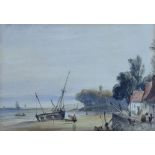 Attributed to Thomas Shotter Boys (1803-1874) - Watercolour - Ryde, Isle of Wight, unsigned, 16.