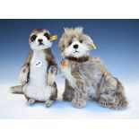 Two modern Steiff limited edition toys - Mungo the meercat and Jack the Skye Terrier Condition: