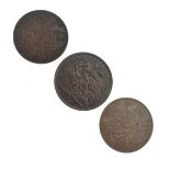 Coins - Victorian crown 1887 and two Victorian double florins 1887 Condition: