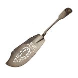 George III silver fish slice, Newcastle 1789 Condition: