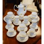 Royal Albert Val D'or pattern tea and coffee service Condition: