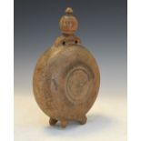 Antique fruitwood water flask Condition: