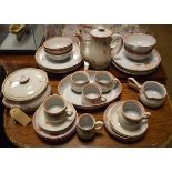 Denby Twilight pattern part dinner and tea service Condition: