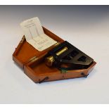 Watkin Clinometer in mahogany case Condition: