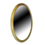 Oval gilt framed mirror Condition: