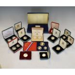 Coins - Collection of G.B. and world silver proof coinage etc Condition: