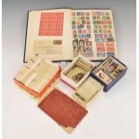 Collection of various stamps and cigarette cards Condition: