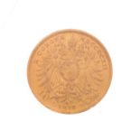 Gold Coin - Austrian 10 Corona, 1912 Condition: