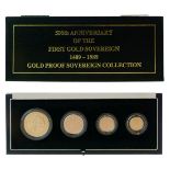 Royal Mint 500th Anniversary Of The First Gold Sovereign, 1489-1989 Gold Proof Sovereign Collection,