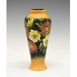 Modern Moorcroft 'Victoriana' slender baluster vase, Collectors Club Limited Edition 1997, 20.75cm