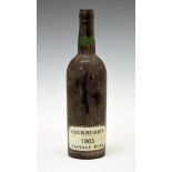 Cockburn's Vintage Port 1963, one bottle (1) Condition: Seal intact and level good, labels are
