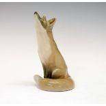 Royal Copenhagen figure - Small Barking Fox No.1475, 14.5cm high Condition: No obvious faults or