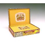 Cigars - Part box of twenty-one Partagas Londres Finos Condition: Seal broken, not a full box,