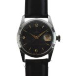 Tudor - Gentleman's Tudor Oysterdate Shock-Resisting stainless steel wristwatch, ref: 7929, manual