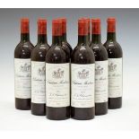 Château Montrose 1978 Saint-Estephe, eight bottles (8) Condition: Levels and seals good, light