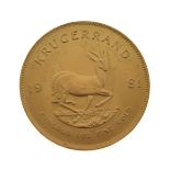 Krugerrand 1981 Condition: Please see extra images and TELEPHONE department if you require further