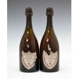 Dom Pérignon Rosé Vintage 1980 Champagne, two bottles (2) Condition: Seals in good order, levels