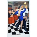 Beryl Cook (1926-2008) - Signed limited edition print - Tango In Bar Sur, No.7/650, published by The
