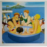 Beryl Cook (1926-2008) - Signed limited edition artist's proof screen print - Cruising, No.20/60,