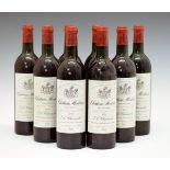 Château Montrose 1978 Saint-Estephe, eight bottles (8) Condition: Levels and seals good, light