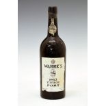 Warre's Vintage Port 1963, one bottle (1) Condition: Seal intact and level good, labels are