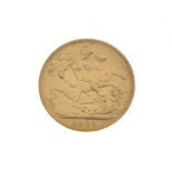 Gold Coin - Victorian sovereign, 1893 Condition: