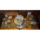 Quantity of silver plated items Condition: