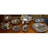 Quantity of silver plated items Condition:
