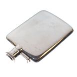 George VI silver hip flask, Sheffield 1947, 5.2oz approx Condition: