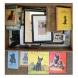 Collection of various books, pictures and ephemera relating to Scottie Dogs Condition: