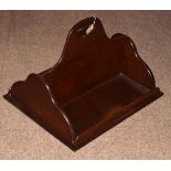 Mahogany book carrying tray Condition: