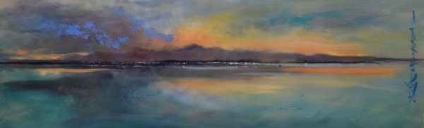 Anne Farrall Doyle - Pair of signed limited edition prints - Evening Light and Light Across the Bay, - Image 2 of 2