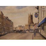 Bernard Harford - Signed limited edition print - Cirencester, No.10/300, signed and numbered in