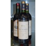 Wines & Spirits - Two bottles Chateau Meyney 1980 Saint-Estephe, one bottle of Chateau L'Angelus