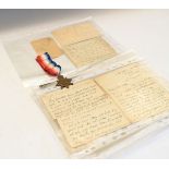 World War I Interest - Medals - Collection of letters sent home from a World War I German prisoner